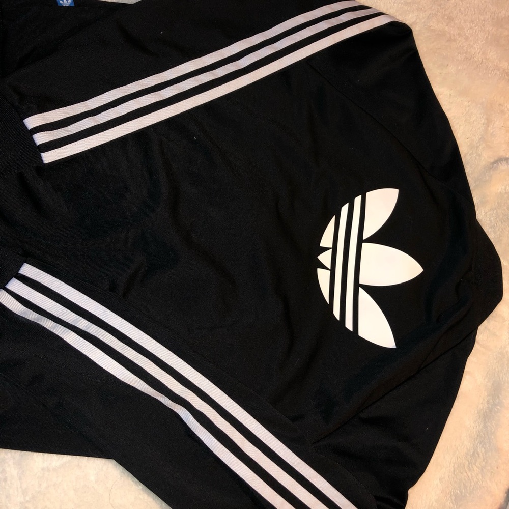 Black adidas jacket